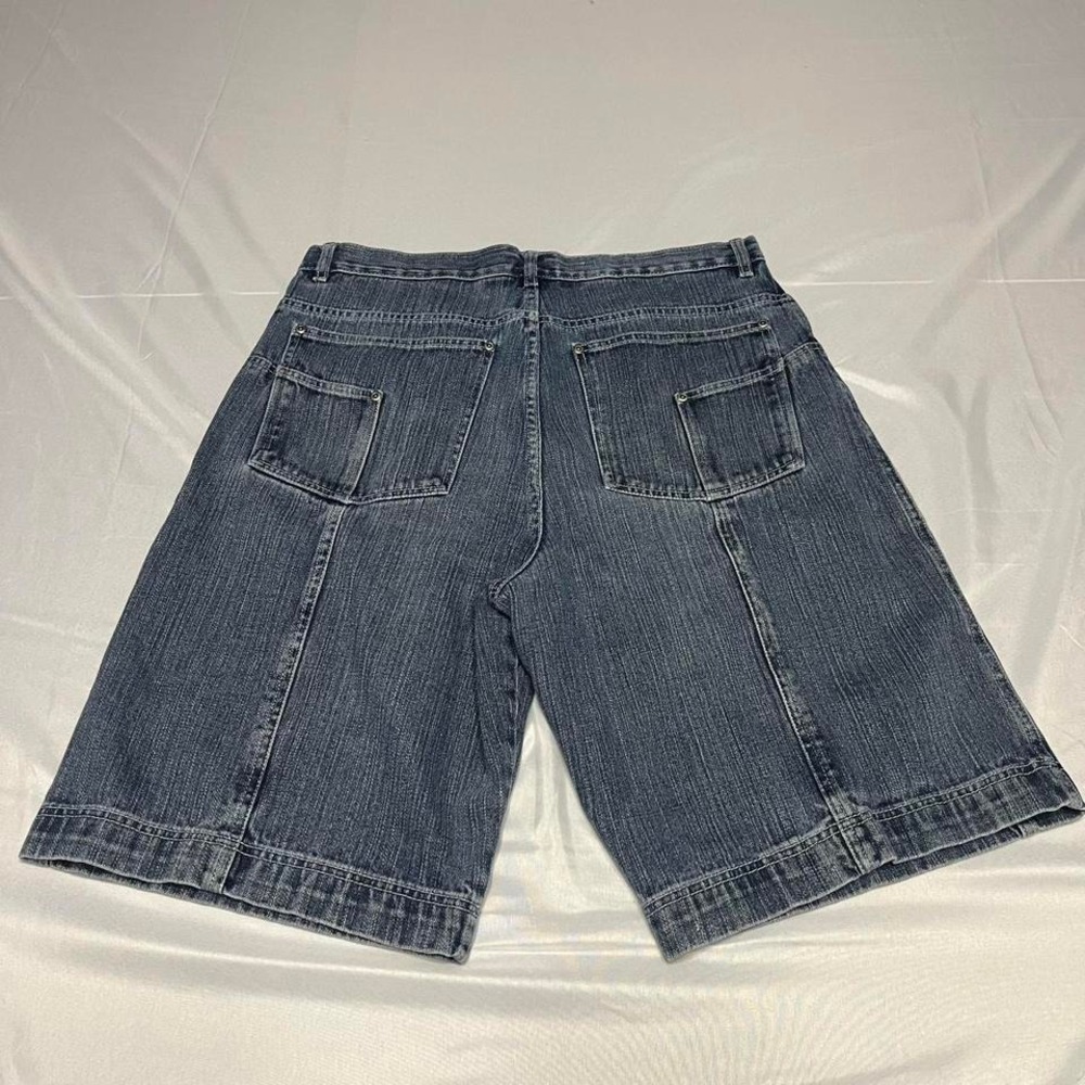 Y2K baggy Southpole style denim shorts wide leg jorts